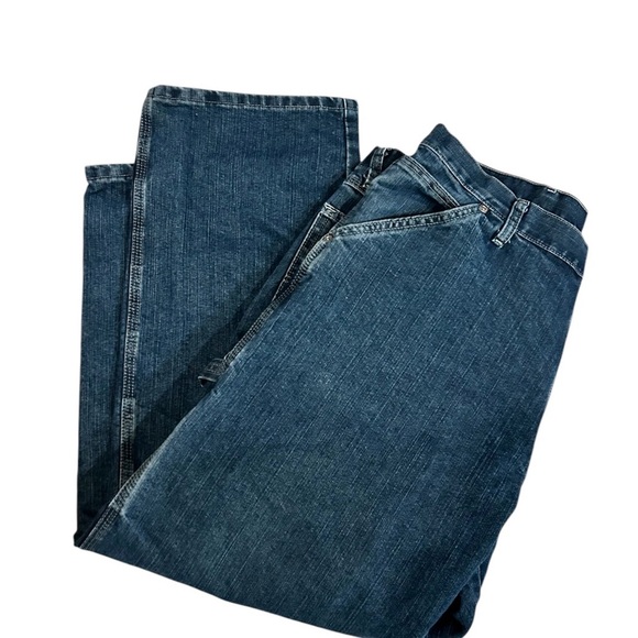 Wrangler Relaxed Carpenter Blue Jeans Durable Cotton 38x29 - Picture 4 of 9